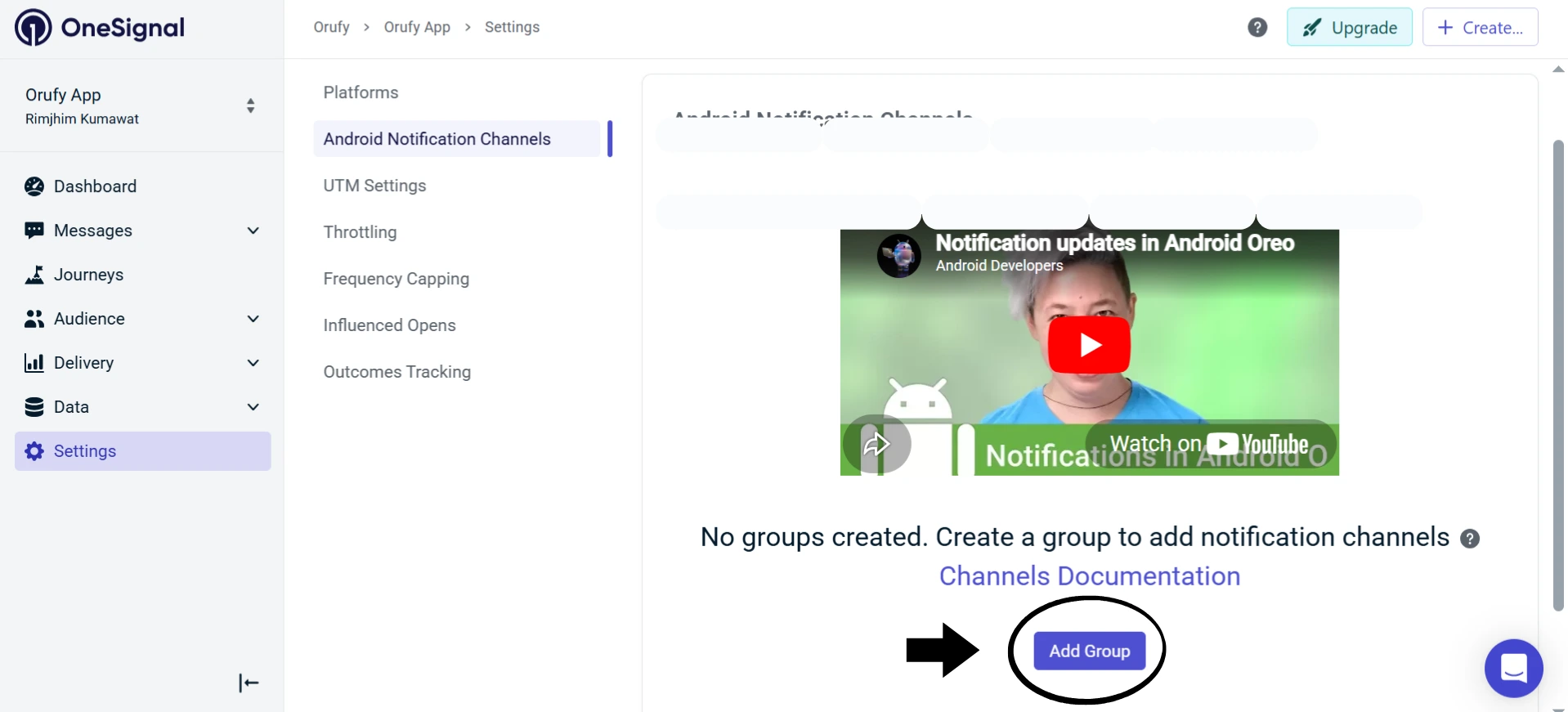 Add Group -- OneSignal Integration Android.webp