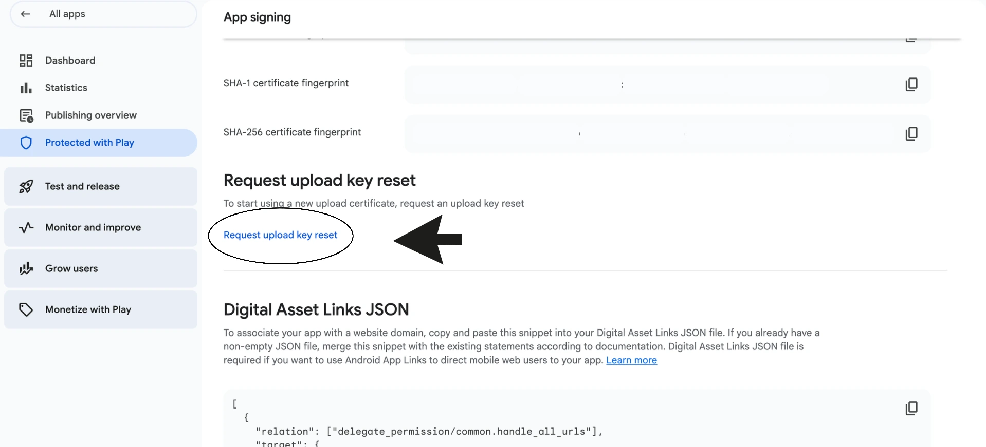 Request upload key reset.webp