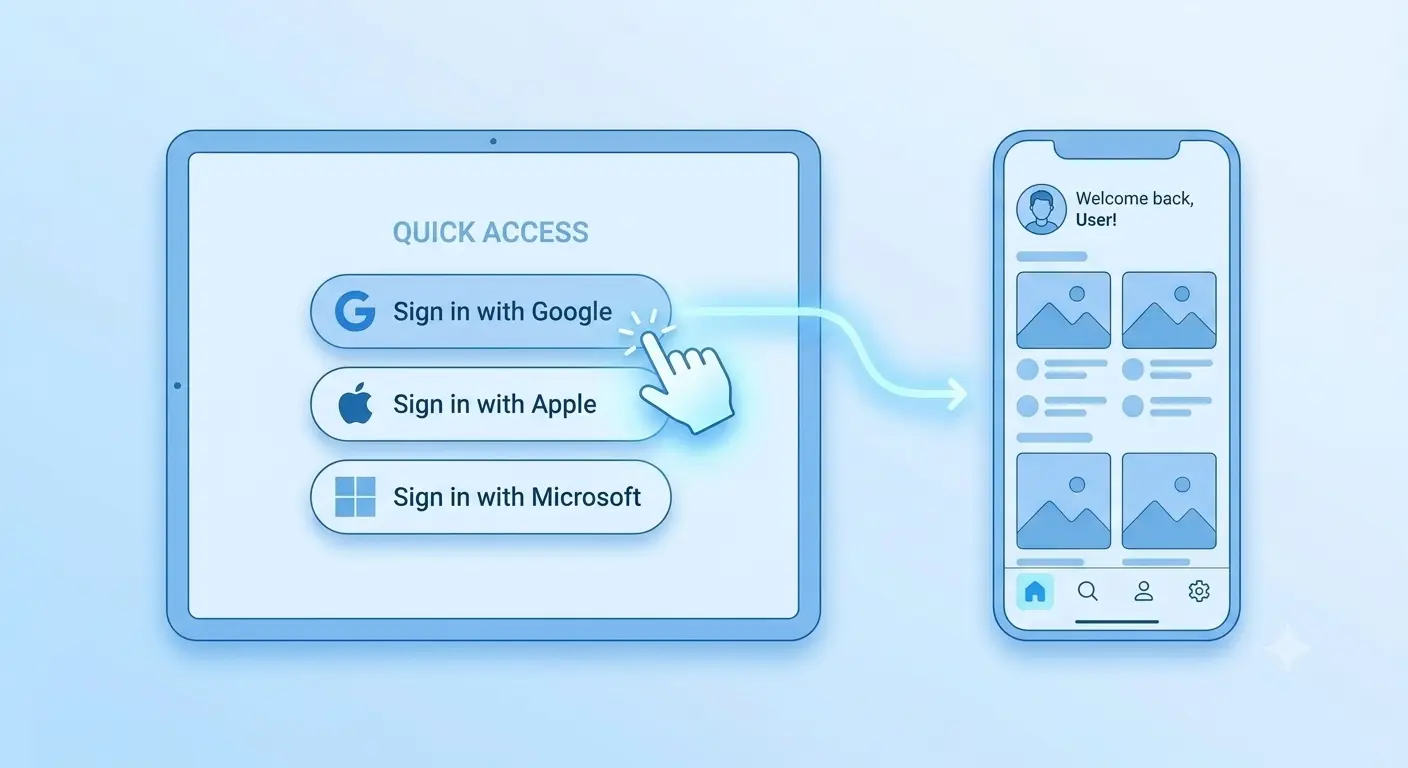 Single-click sign-ups.webp