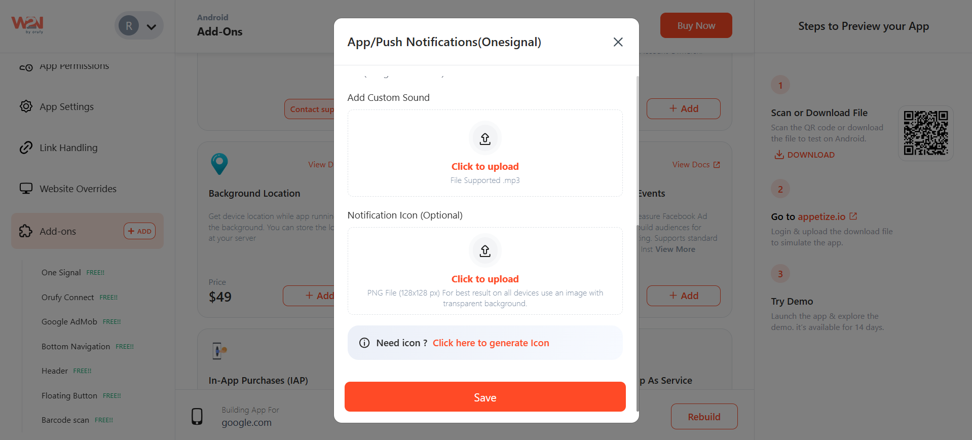 add custom sound for one signal custom sound for notification.png