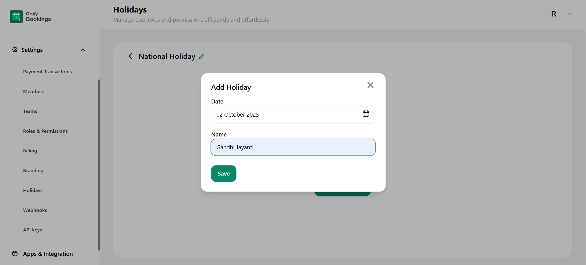 added holiday in.png