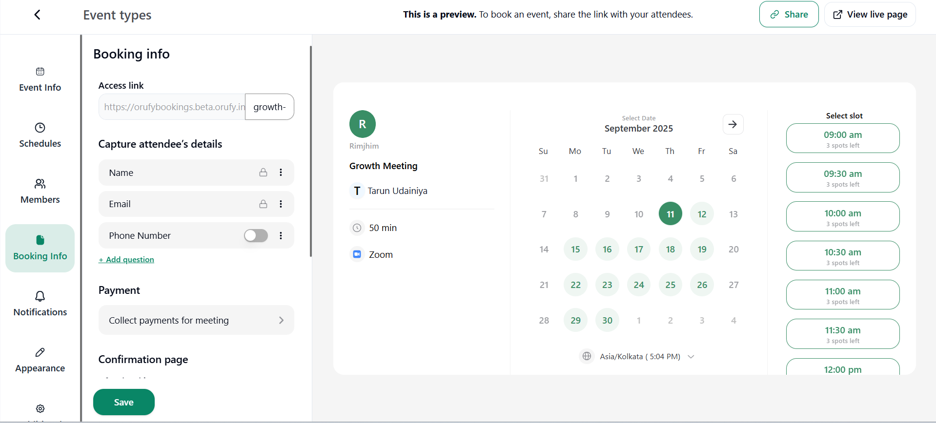 booking info first view.png
