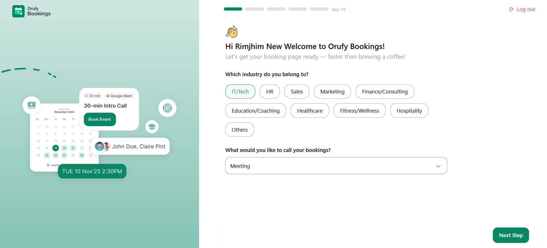 bookings first step.png