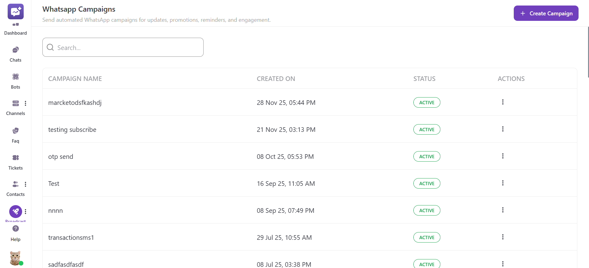dashboard whatsapp campaign .png