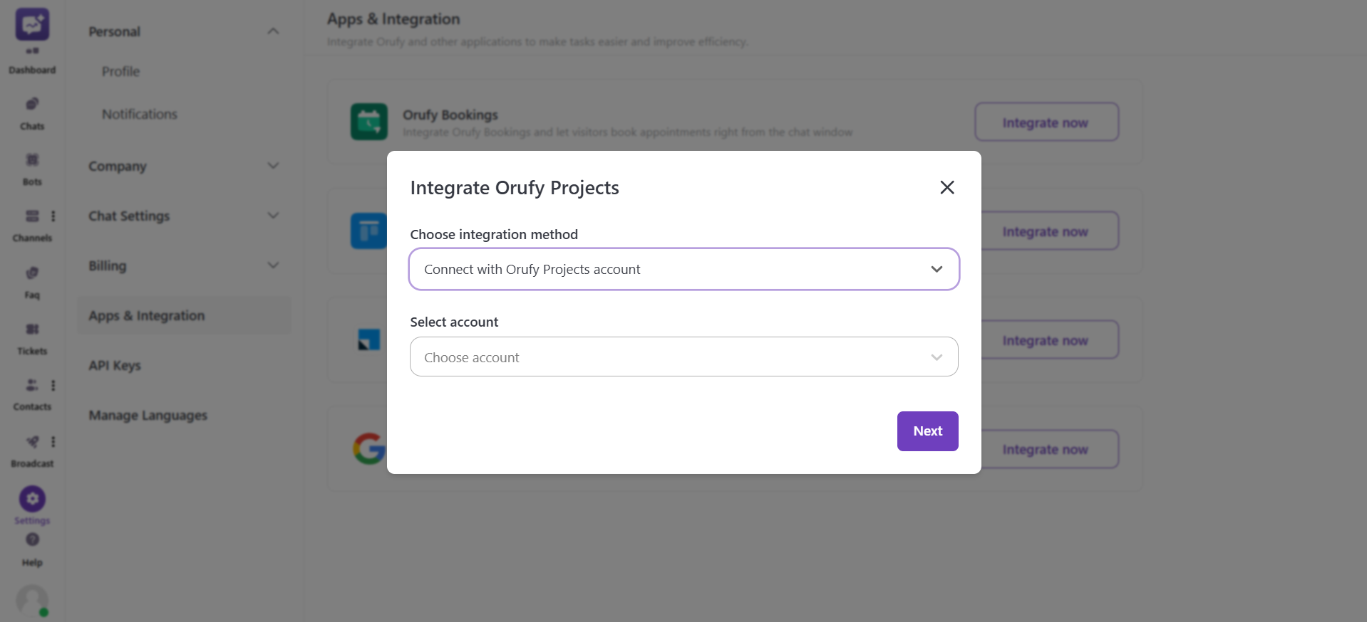 projects method and account.png