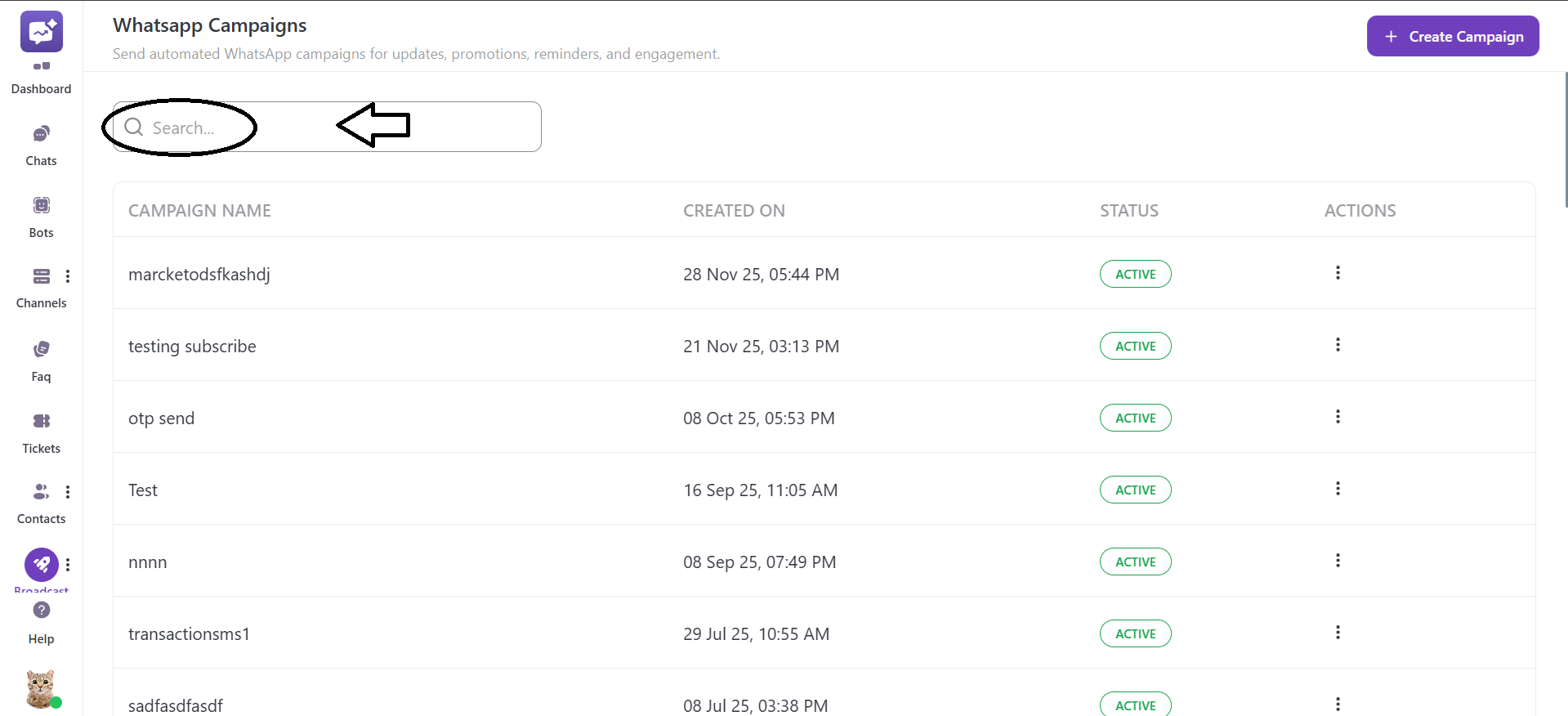 search whatsapp campaign.png