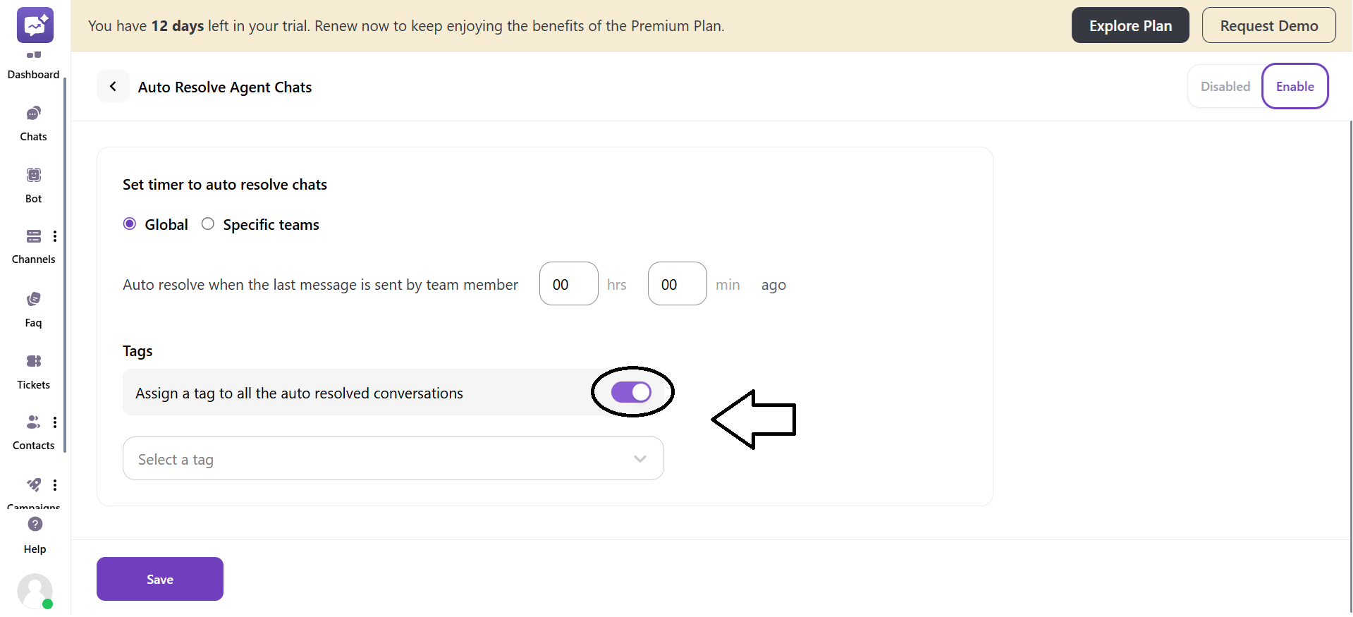 tags in auto resolve chat agent.png