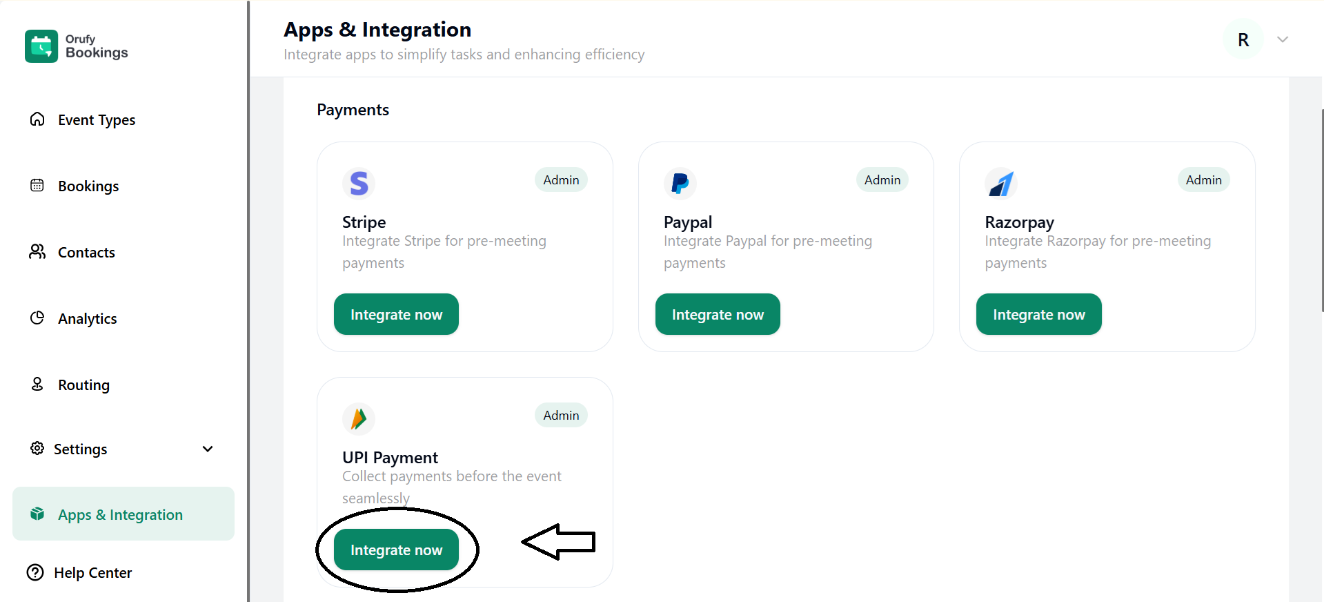 upi payment integrate now.png
