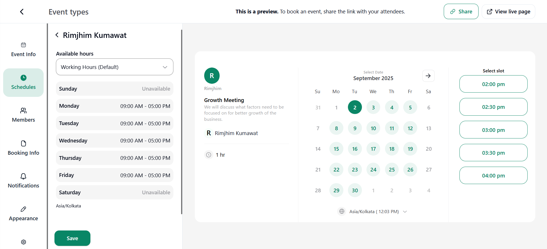 working hours default in schedules.png